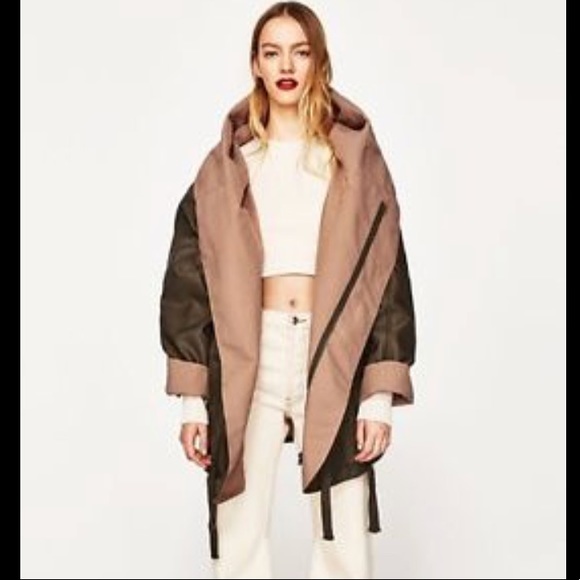 Zara studio contrast coat - Picture 2 of 5